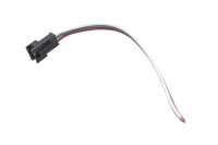 Разъем SMP-03V-B "шт" 3-pin с кабелем 0,15м AWG22 (127315)
