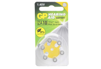 GP ZA10-6BL 1.4V 90mAh (для слуховых аппаратов)