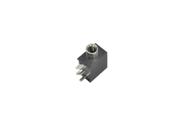 Разъем аудио 3.5mm "гн" стерео пластик CKX3-3.5-11 (на корпус)