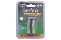 Perfeo 2600mAh/2BL (AA) Аккумулятор (1шт.)