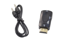 Переходник-адаптер HDMI "шт" - VGA "гн" + Audio VHC-1 (OT-AVW20)