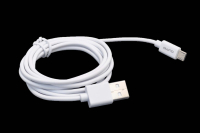 20532 Кабель QUMO USB - micro USB круглый, PVC, 1,5м, OEM белый