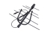 Антенна комнатная для DVB-T2 RX-252 34-0252 — фото 1
