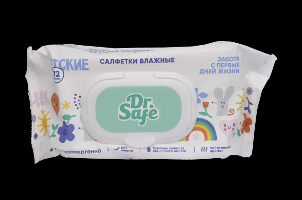 16770 DR.Safe салфетки детские (72шт.)