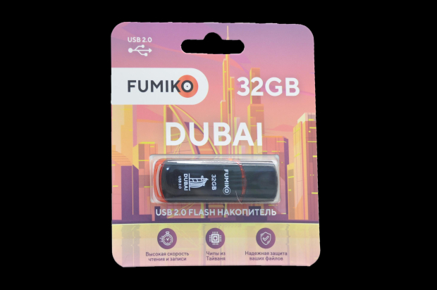 Флэш Fumiko Dubai 32Gb USB2.0 черная