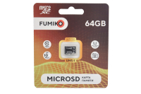 Карта памяти Fumiko microSDHC 64Gb Class10 без адаптера