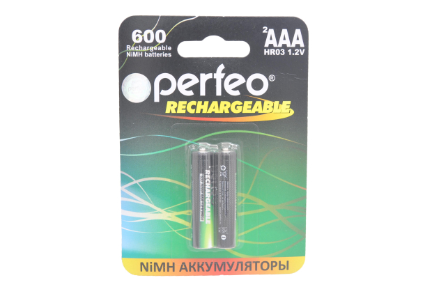 Perfeo AAA600mAh/2BL Аккумулятор (1 шт)