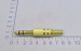 Разъем аудио 6.3mm "шт" стерео металл gold 1-105G