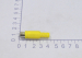Разъем RCA "гн" пластик на кабель желтое 1-201YE