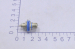 Разъем RCA "гн" металл на корпус синее с изолятором 1-291 BL