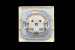 4-203-11 Intro Розетка 2P+E Solo, 16А-250В, IP20, СУ, сосна