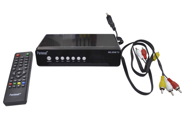 Ресивер эфирный цифровой DVB-T2 Pantesat HD-2558 T2