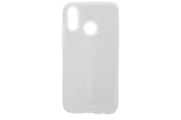 Накл. силикон глянец Re:Case "Sparkle" Huawei P20lite серебро