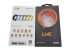 550144 Фитнес трекер Lime 102 orange (шагомер, подсчет калорий, часы, будильник, оранжевый ремешок)