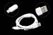 12801 Кабель USB - microUSB с фильтром, белый (1.0м) — фото 1