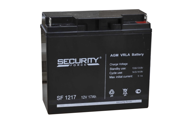 0553720 Аккумулятор Security Force SF 1217 (12V 17A)