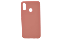 Silicon-SoftTouch Cover Huawei P20lite розовый