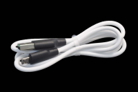 Шнур USB 2.0 AM > microB 1.0м белый (силикон) MRM-Power 3.1A (2.0A)