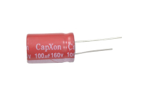 100mkF 160v 105C Capxon KF (Low ESR) конденсатор