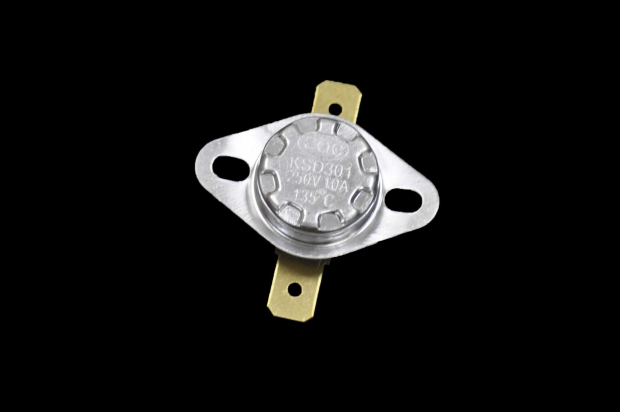 Термостат предохранитель 135C 10A  KSD301 (нормально замкнутый)