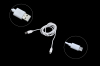 20514 Кабель Qumo USB-Micro USB круглый PVC  1.5м. white