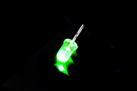 Светодиод  5мм FYL-5013 PGC - зеленый (3000mcd 20°)