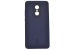 16291 Чехол Silicone case для Xiaomi Redmi Note 4/4X, синий — фото 1