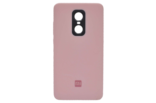 16099 Чехол Silicone case для Xiaomi Redmi Note 4/4X, розовый