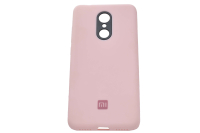 17005 Чехол Silicone case для Xiaomi Redmi 5, розовый