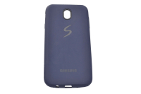 16093 Чехол Silicone case для Samsung J730/J7 (2017) Pro, синий