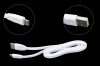 13685 Кабель Walker C320 USB - microUSB, плоский, белый