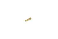 Клемма плоская "гн" 2.8mm gold DJ622-2.8A