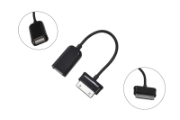Переходник USB 2.0 AF > Samsung Galaxy  0.15м черный 18-1183