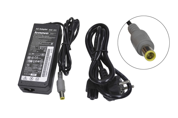 Блок питания 220V/20V 4.5A LP-564 (8.0x5.5 центр - штырь) импульсный (адаптер)