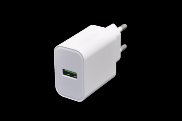 Сетевое зарядное устройство Borofone BA72A, 1xUSB, 3A, QC3.0, белое