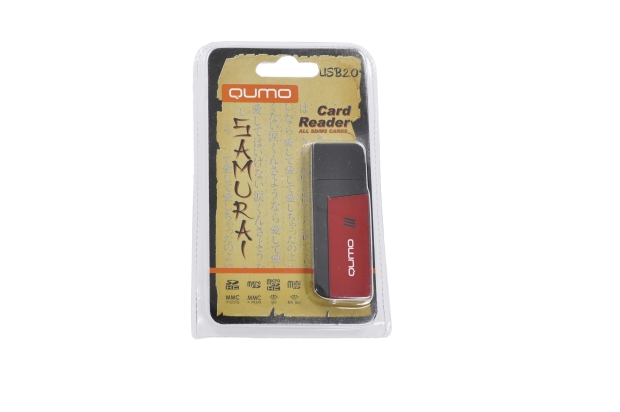 16573 Картридер Qumo QR-53 SD+MS USB 2.0