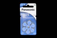 Panasonic PR675-6BL(A675) 1.4V (для слуховых аппаратов)