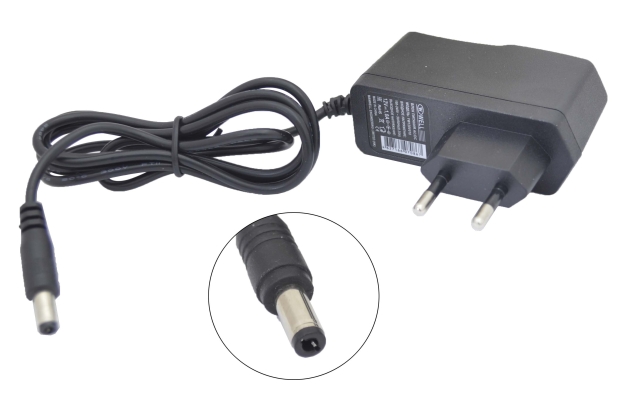 Блок питания 220V/12V  1.0A Manwell W120V010 (5.5x2.5) импульсный (адаптер)
