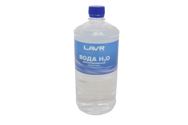 Вода дистиллированная Lavr 1000мл.