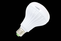 Лампа светодиодная-колонка RGB 220V 7W/E27/3W с Bluetooth LD-122