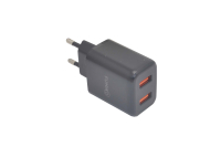 Сетевое зарядное устройство Fumiko CH14 2USB, 2.4A, черное