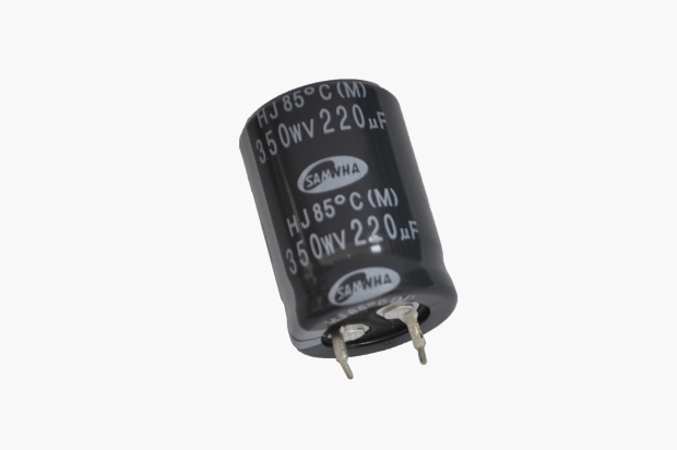 220mkF 350V  85C SAMWHA HJ mini конденсатор
