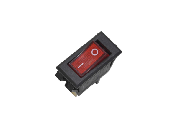 Переключатель KCD3-2 On-Off 250V 15A красный 36-2225 (3c)