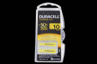 Duracell  ZA10-6BL 1.4V 90mAh (для слуховых аппаратов)