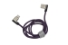 Кабель USB type-C 1м. USB 2.0, тканевая оплетка, угловой — фото 1