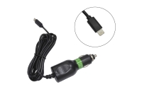 Зарядное устройство от прикуривателя iPhone 5/5S/6/6+/6S/6S+/7/7+ 12V/5V 2.0A 2.0м HW334D