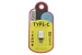 Переходник USB 2.0 AF > USB C  OTG T-01 — фото 1