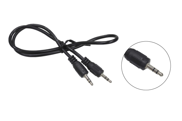 Шнур 3.5mm "шт" стерео - 3.5mm "шт" стерео 0.5м 17-4100