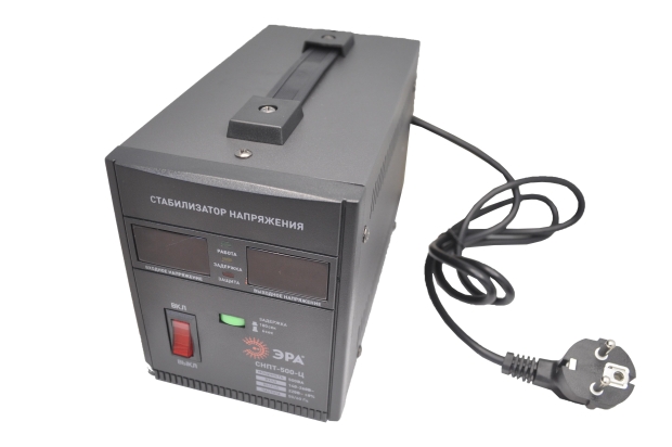 СНПТ-500-Ц Стабилизатор Эра переносной 140-260B/220B, 500BA