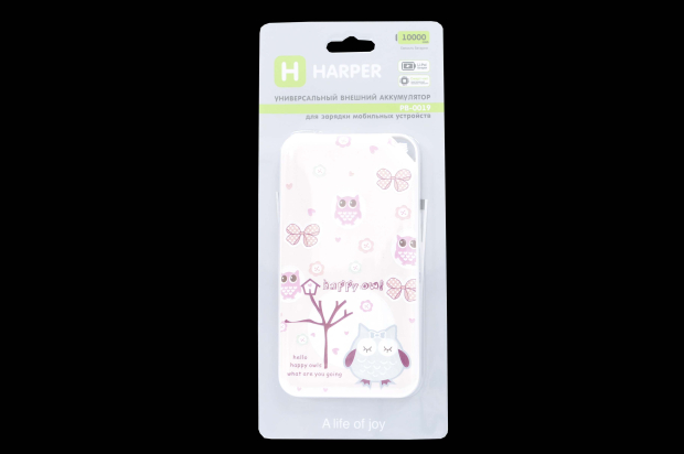 0632499 Внешний аккумулятор Harper PB-0019 (10000 mAh) сова